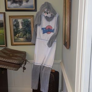 Space Jam Bugs Bunny Looney Tunes Halloween Costume Onesie L Large Easter